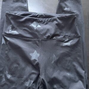 Nanette Lepore Black Star Patterned Leggings